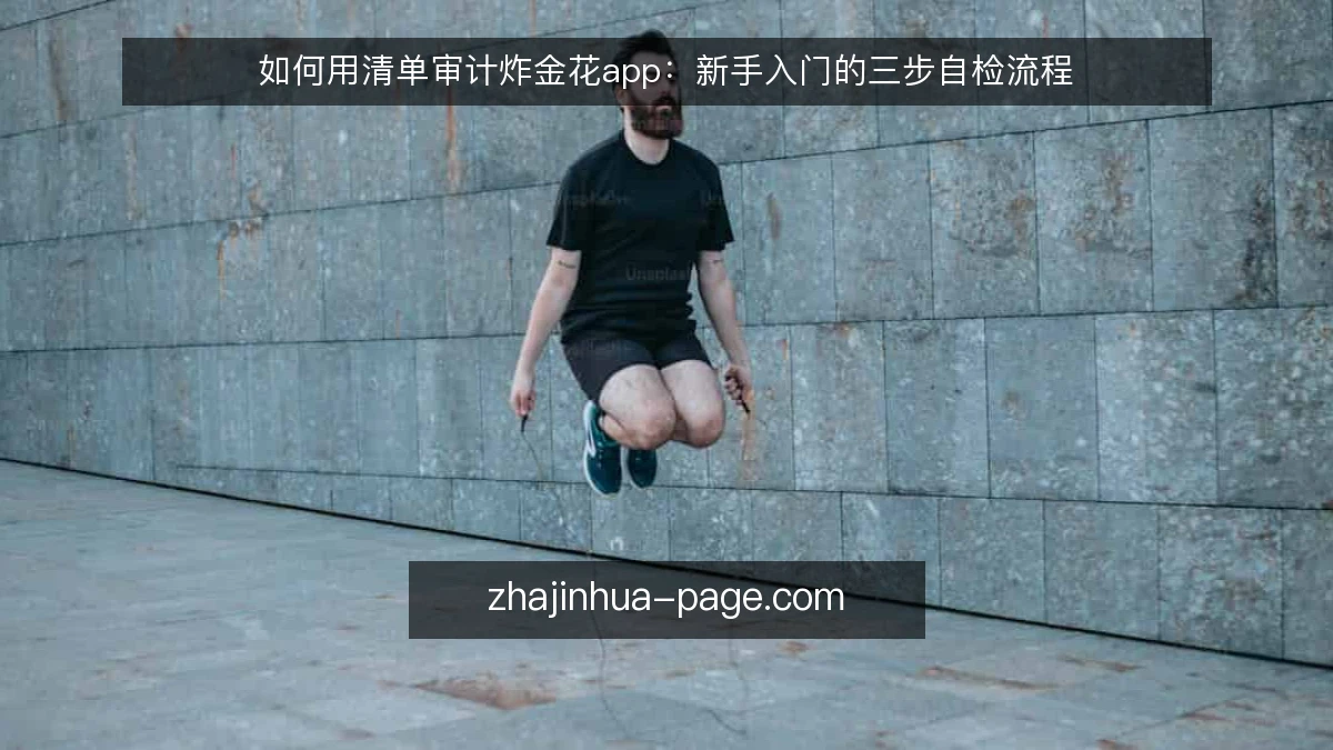 如何用清单审计炸金花app:新手入门的三步自检流程